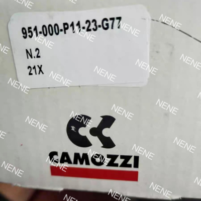 CAMOZZI 952-000-P15-23-G77 Automatização Solenoide válvula 5/2 Way Solenoide único 24VDC
