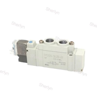 SY3120-5LZD-C8 SMC SY3000 Série 5 válvula de solenoide de porta