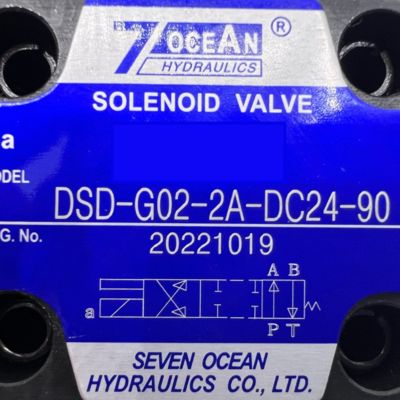 DSD-G02-2A-DC24-90 válvula de controlo direccional 7OCEAN válvula solenoide