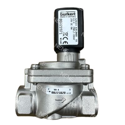 FKM Seal Burkert Solenoide Valve 6281 00228399/00228400/00228401 G1 1/2 40.0MM Orifício de fluxo AC24V DV24V AC220V
