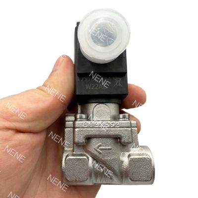 Válvula solenóide de controle Burkert G3/4 00222013/00222014/00222015 20.0 Furo de Fluxo EPDM DC24V AC24V AC220V