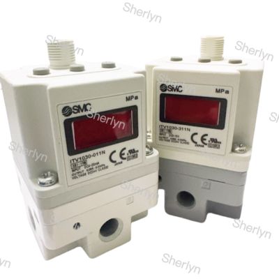 ITV1030-012 Válvula Proporcional SMC Tipo 1000 Faixa de Pressão 0.5MPa DC24V Saída Analógica DC1-5V Diâmetro de Conexão 1/4"
