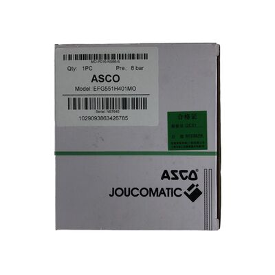 Válvula solenóide à prova de explosão ASCO EFG551H401M, controle elétrico à prova de explosão, reversão G551B401MO VCEFCMG551H401MO