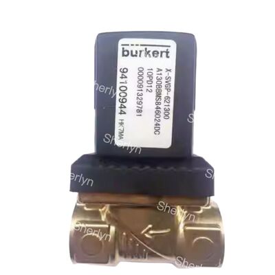 Burkert 00322515 G3/8 Válvula Eletromagnética Tipo 6281 de Dois Posições e Duas Vias AC24V Válvula de Água