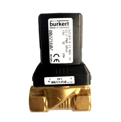 Burkert Série 6281 00221869 AC24V G3/8 2-Posições 2-Vias Vedação FKM