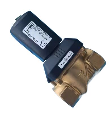 Burkert 00322515 G3/8 Válvula Eletromagnética Tipo 6281 de Dois Posições e Duas Vias AC24V Válvula de Água
