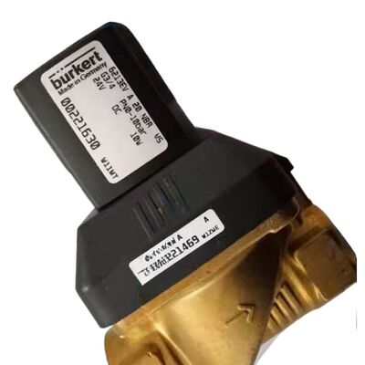 Burkert Série 6281 00221868 G3/8 2-Posições 2-Vias Vedada FKM DC24V