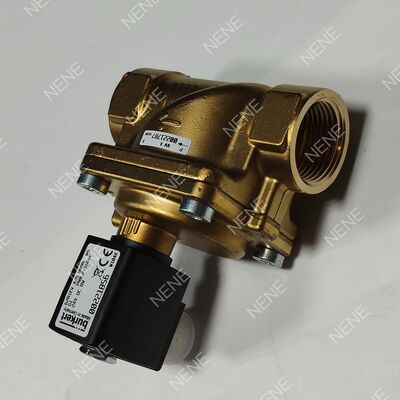 Válvula solenoide de vedação FKM de alta temperatura BURKERT Tipo 6281 00221875 G3/4 2/2 Corpo de latão normalmente fechado 13.0 Orifício AC24V 8W 0.2-16bar 0 a +120°C