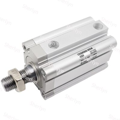 Cilindro Fino CDQ2B12-20D SMC Série CDQ2 Diâmetro 12 Cilindros 20 Furo