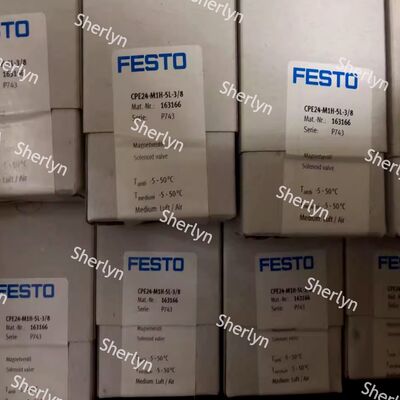 Cilindro pneumático FESTO CPE18-M1H-3GLS-QS-8 163153