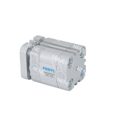 Cilindro compacto Festo ADVUL-12-5-P-A 156844, diâmetro 12mm, curso 5mm, com amortecimento, dupla ação
