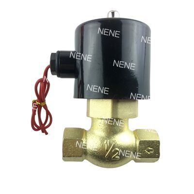 US-10 UNID Válvula solenoide pneumática 3/8" NPT 2/2 Caminho normalmente fechado (N.C.)
