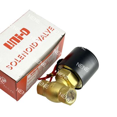 US-20 UNID 3/4" válvula de solenoide pneumática de pistão de latão -5°C ~ 185°C