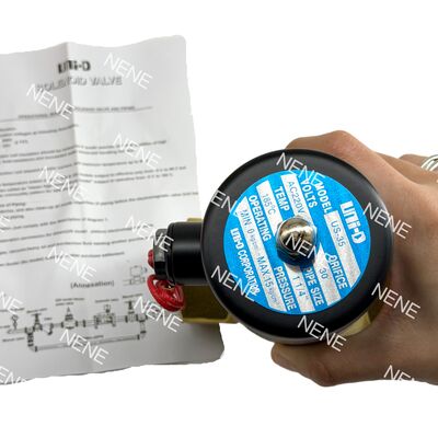 US-35 UNID NC Tubo de válvula de solenoide pneumático Tamanho 1 1/4 "Oriçamento 30 mm