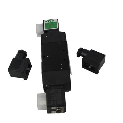 Válvula Solenoide ASCO SCG531C018MS Válvula Direcional Elétrica Dupla de Cinco Vias e Duas Posições