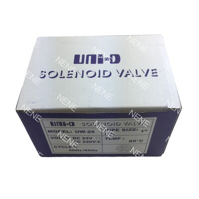 1/2 polegada UNID UW-15 válvula de solenoide pneumática DC24V AC220V AC110V 1/2 "Orívio 15 mm
