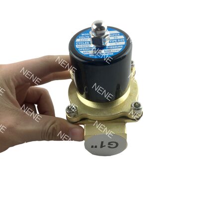 1/2 polegada UNID UW-15 válvula de solenoide pneumática DC24V AC220V AC110V 1/2 "Orívio 15 mm