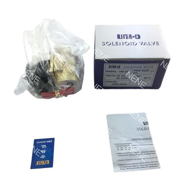 Válvula Solenoide Pneumática de Tubo de Aço Inoxidável SUW-25 UNID 1" Temp. Fluido -5~80