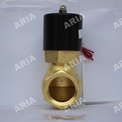 Válvulas eletrônicas de cobre para vapor de alta temperatura, normalmente fechadas, US-45