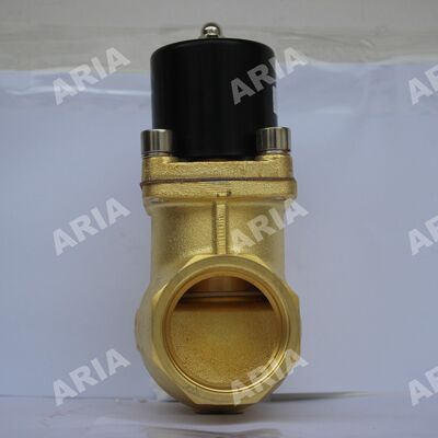 Válvulas eletrônicas de cobre para vapor de alta temperatura, normalmente fechadas, US-45