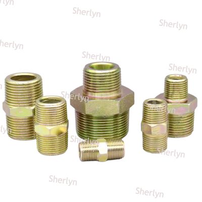 Flat 1,2 polegadas fio hidráulico de alta pressão junção de transição aço de carbono galvanizado