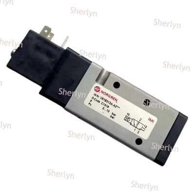 Válvula de solenoide piloto industrial NORGREN, 3/2 NO, solenoide único, fácil de instalar