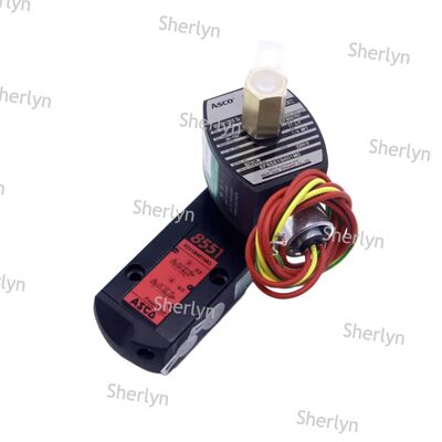 Caixa de junção à prova de explosão da ASCO EF551G402MO válvula solenoide dupla bobina 1/4