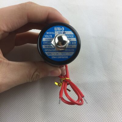 Água, Gás, Válvula de Óleo, Válvula Solenoide de Alta Temperatura UD-8, Válvula de Gás UD-6, Válvula de Água