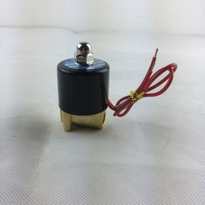 Válvula solenoide de diafragma piloto em latão fundido por cera utilizando bobina de fio de cobre especial H projetada para controle de fluidos