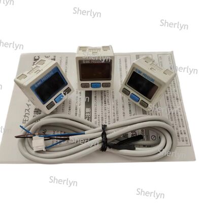 SMC ISE30A-01-N-L Comutador de pressão positiva digital de grau industrial NPN Saída 1MPa Faixa de sistema pneumático Especial de monitoramento da pressão