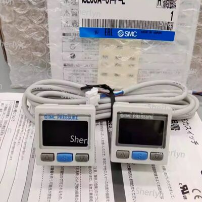 SMC ISE30A-01-N-L Comutador de pressão positiva digital de grau industrial NPN Saída 1MPa Faixa de sistema pneumático Especial de monitoramento da pressão