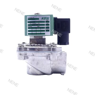 Válvula Pulsante de Válvula Pneumática ASCO SCG353G044 3/4" Rosca G Válvula Solenoide de Jato Pulsante com Orifício de 27mm para Extração Industrial de Pó