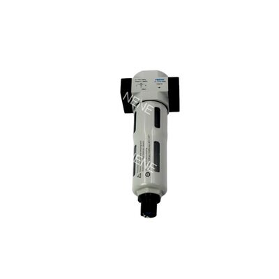 Filtro de ar comprimido Festo LF-1/4-D-MINI-A 159617 Cassação de liga de zinco Metal Bowl Guard Sinter Filter G1/4 Port 0,5-12 bar 40 μm Descolagem totalmente automática