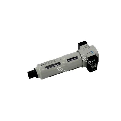 159612 Festo LF-1/8-D-MINI Filtro de ar comprimido Caixa de liga de zinco Proteção de taça de metal Filtro sinterizado G1/8 Porta 0,5-12 bar 40 μm Descolagem manual