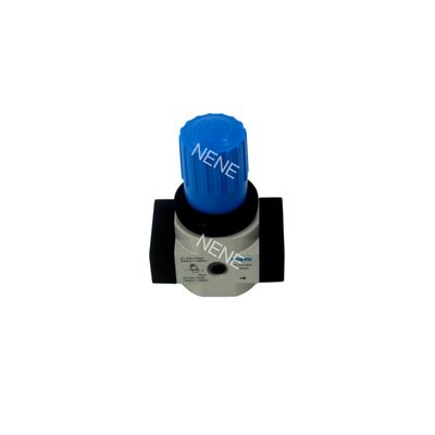 LR-3/8-D-MINI Festo 162580 Com Manômetro 0,5-12 Bar Liga de Zinco Regulador de Pressão G3/8 1700L/min Botão Giratório Bloqueável Diafragma Atuado Diretamente