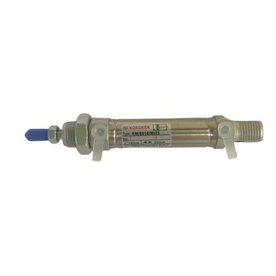 Cilindro Pneumático de Dupla Ação Norgren RM/8010/20 com Pistão Magnético de 10mm de Diâmetro e 20mm de Curso