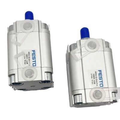 ADVU-16-5-P-A FESTO 156507 Cilindro Pneumático Compacto de Dupla Ação com 16mm de Diâmetro e 5mm de Curso