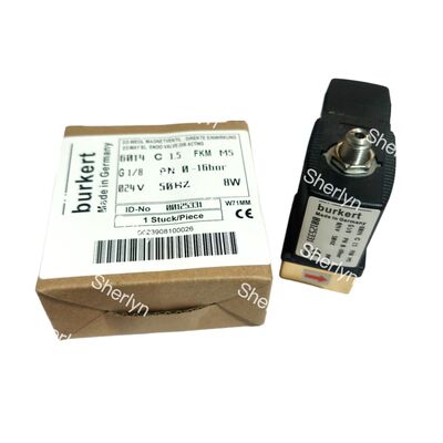 2/2 NC válvula de solenoide de ação direta 00125304, G1/4 Inch Port, 3.0 Flow Orifício, FKM válvula de latão selada, 220V AC Industrial Power, pressão de trabalho 10bar