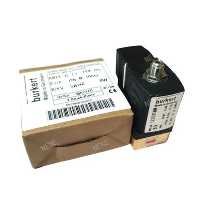 2/2 NC válvula de solenoide de ação direta 00125304, G1/4 Inch Port, 3.0 Flow Orifício, FKM válvula de latão selada, 220V AC Industrial Power, pressão de trabalho 10bar