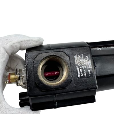Unidade de neblina de óleo industrial L74C-4GP-ETN, Norgren Design modular com indicador de nível de óleo visível