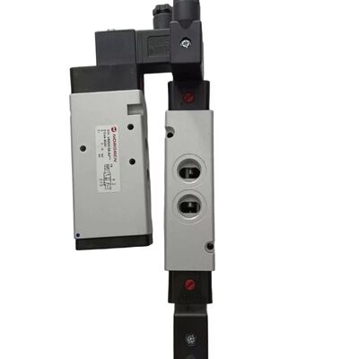 Válvula de solenoide de ar industrial de 2/5 vias V61B317A-A218J Tipo operado por piloto