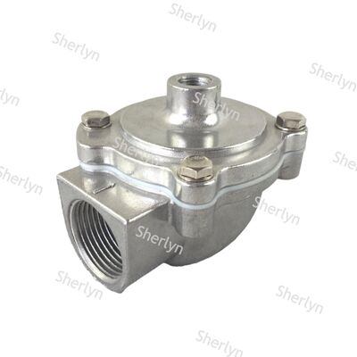 1 polegada ASCO G353A042 válvula de pulso de solenoide roscada de resposta rápida Estrutura de liga de alumínio