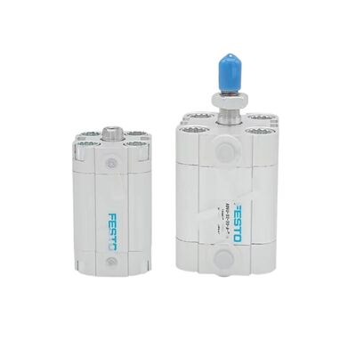 Long Stroke 40mm Festo ADVU-12-40-P-A 156506 cilindro de ar pneumático 12mm furo de fio interno M5 Port duplo com anel magnético