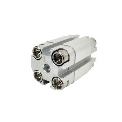 Aplicação de dispositivo médico ADVU-16-15-A-P-A 156595 Festo Rosca externa Cilindro de ar 16 mm Furo 15 mm Curso Anel magnético de porta M5 de dupla ação Compacto ISO 6432