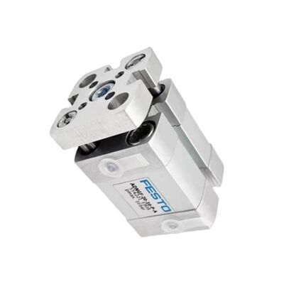 Cilindro compacto de dupla ação com curso de 30 mm - Festo ADNGF-12-30-PA, furo de 12 mm com haste guia 554210