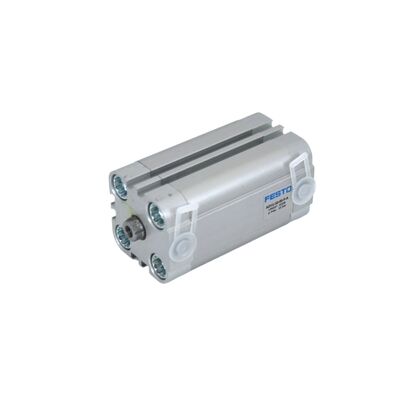 FESTO 156602 ADVU-20-15-A-P-A M5 Port 20x15mm Filamento externo cilindro pneumático de dupla ação para triagem de peças de trabalho com pistão magnético ISO 6432