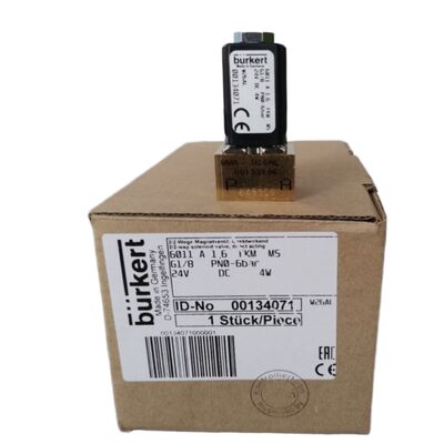 6281 válvula solenóide G1 de BURKERT 00221884 séries 2/2 NC para controle médio do encanamento
