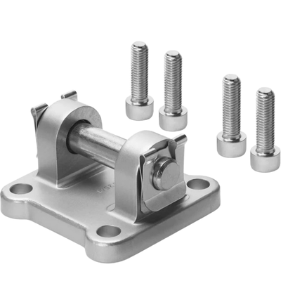 FESTO DAMT-V1-32-A Intermediary Trunnion Mount Bracket,ISO15552 Acessório de cilindro para peças de automóveis e linha de produção de transporte