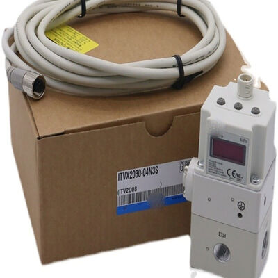 ITV1030-112 ITV1030-113 SMC Válvulas solenoides Rc1/4 Válvula proporcional 24VDC, Port Size Válvula proporcional de exibição digital