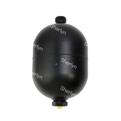 Acumulador hidráulico HYDAC SBO210-1E1/112U de volume 1L com pressão de pré-carga ajustável
